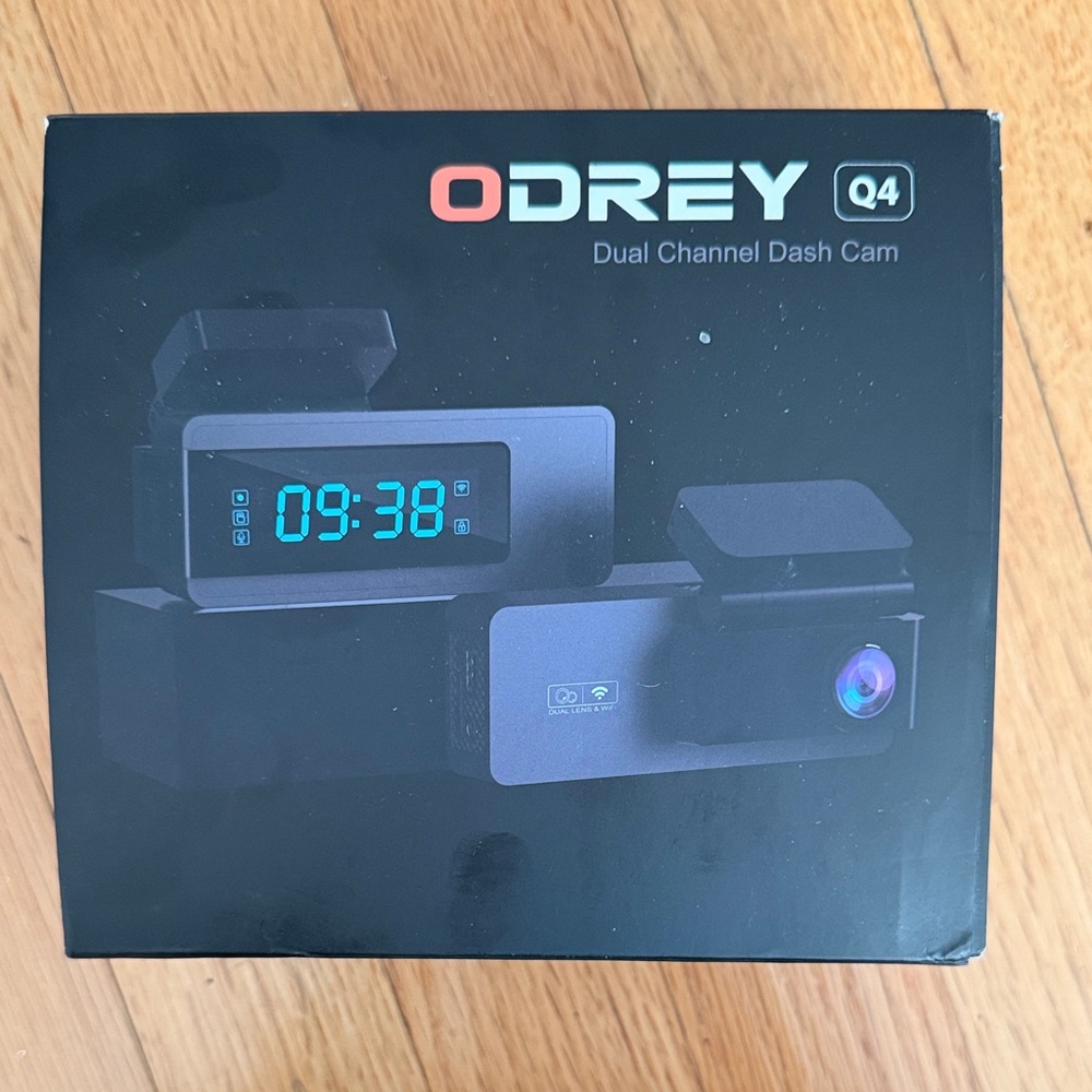ODREY Q4 Dual Channel Dash Cam